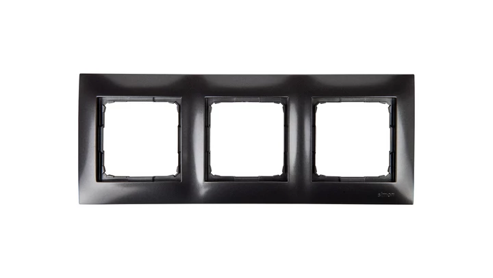 Simon 54 Premium Ramka potrójna antracyt DR3/48