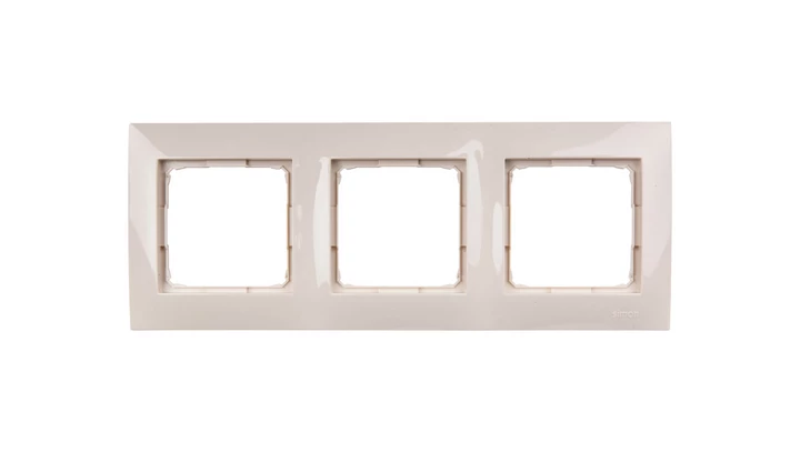 Simon 54 Premium Ramka potrójna kremowa /do karton-gips/ DRK3/41