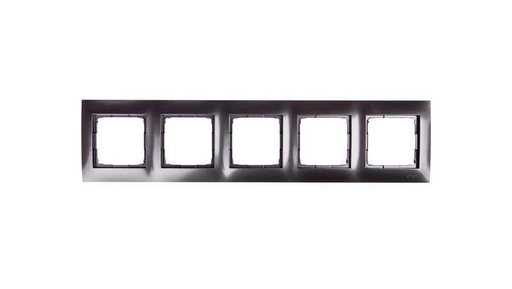 Simon 54 Premium Ramka pięciokrotna antracyt DR5/48