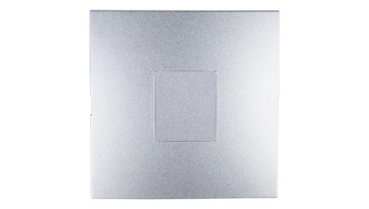 Simon 54 Zaślepka ramki srebrny mat DP/43