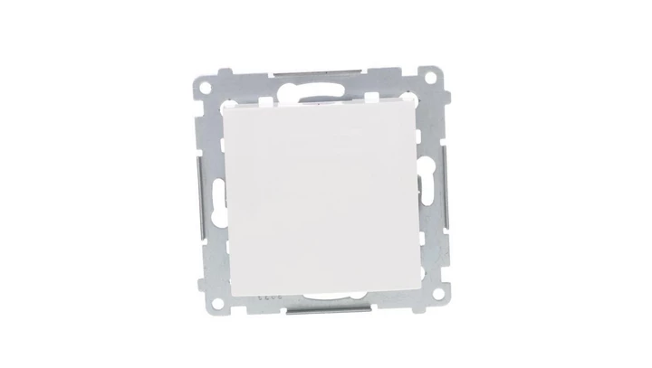 Simon 54 Przycisk pojedynczy, szybkozłącza, biały DPR1.01/11