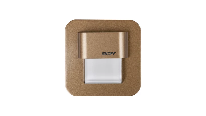Oprawa przyschodowa SALSA mini LED Light 10 V DC 0,4 W IP 20 3000 K mosiądz mat