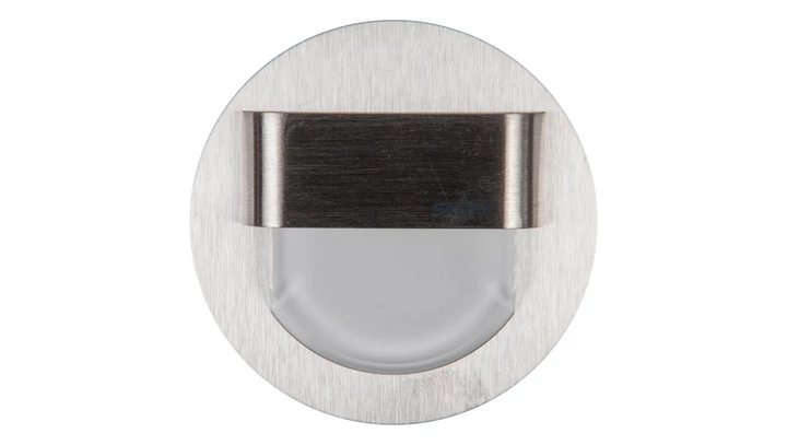 Oprawa przyschodowa RUEDA LED Light 10 V DC 0,8 W IP 20 3000 K szlif Inox