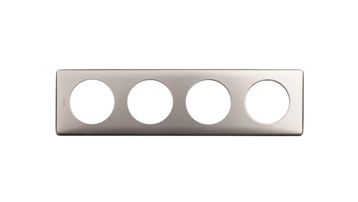 CELIANE Ramka poczwórna tytan 068904