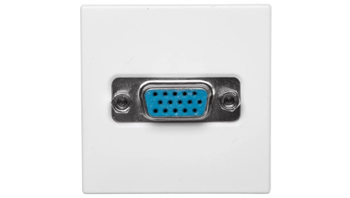 Simon Connect Gniazdo K45 video VGA /D-Sub 15/ czysta biel K100B/9