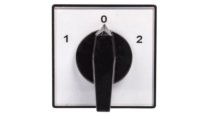 Łącznik krzywkowy 1-0-2 4P 25A do wbudowania 4G25-75-U