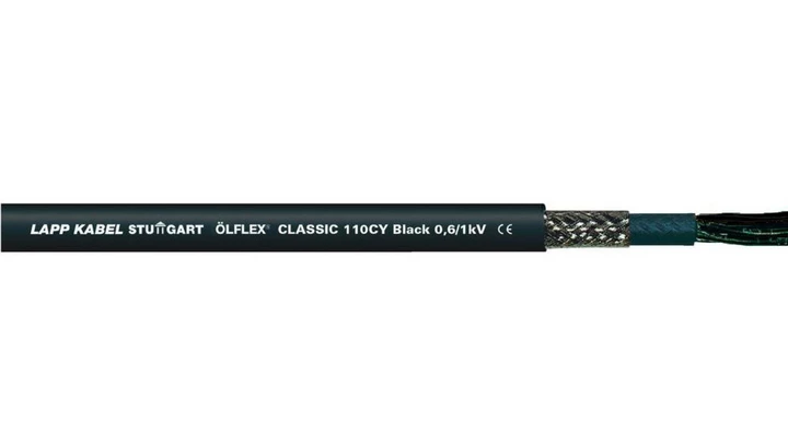 Przewód sterowniczy OLFLEX CLASSIC 110 CY Black 0,6/1kV 4x1 1121270 /bębnowy/