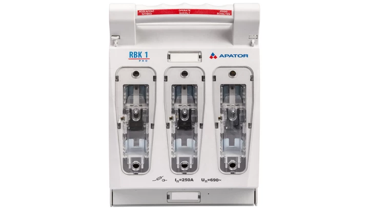 Rozłącznik izolacyjny bezpiecznikowy 250A RBK 1 pro-SD 60 /zaciski mostkowe 35-120mm2/ 63-811750-021