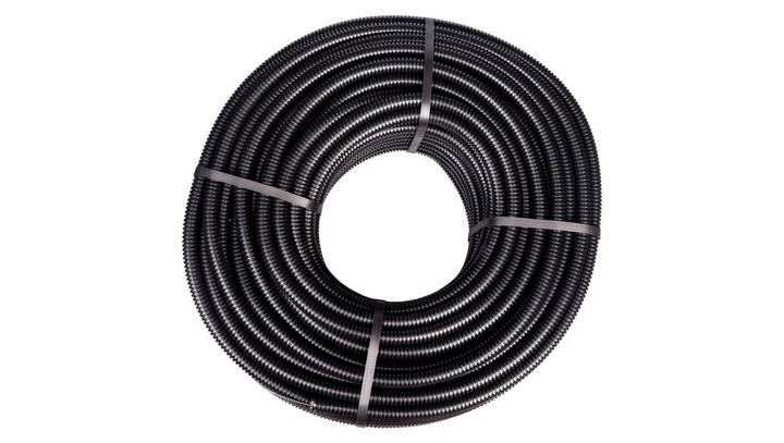 Rura karbowana z pilotem 20mm czarna 750N FK15/20F DX15120R /100m/