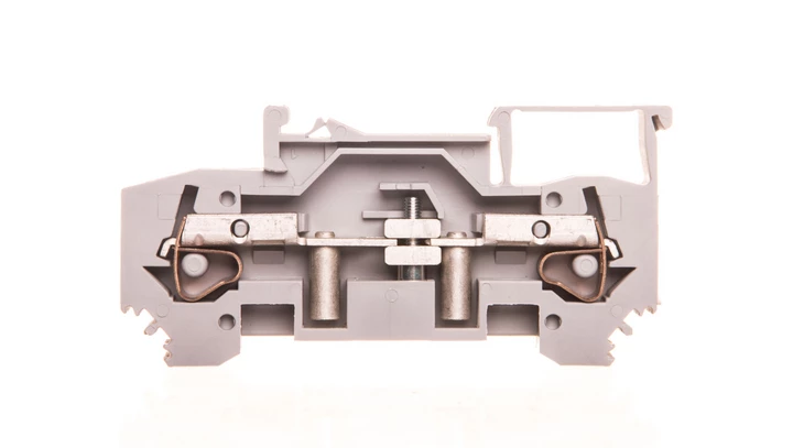 Złączka szynowa (rozłączalno-pomiarowa) 2-przewodowa 10mm2 szara 282-131 /25szt./