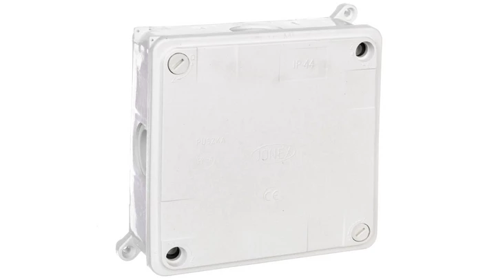 Puszka n/t 125mm 125x 45mm tworzywo IP20 biały PK-4 83027006