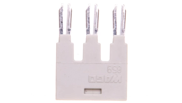 Mostek grzebieniowy 3-torowy 18A 400V 859-403 /25szt./