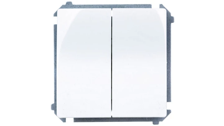 Simon Basic Łącznik świecznikowy biały BMW5A.01/11