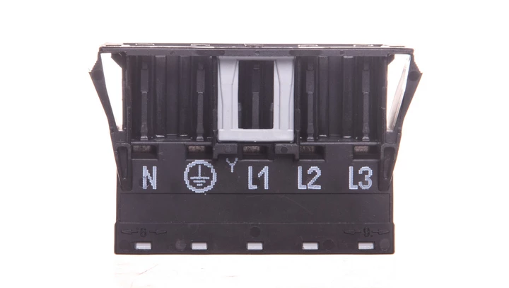 Gniazdo 5-torowe 400V 25A czarne z mocowaniem zatrzaskowym 770-705 WINSTA /50szt./