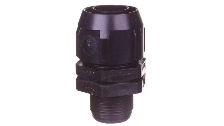 Dławnica do rur ochronnych PG16 IP66 czarna WPD 16/16 E03DK-07030100501 /10szt./