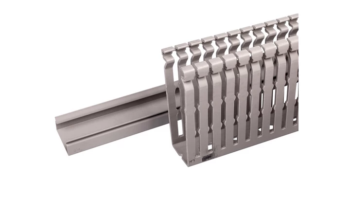 Korytko grzebieniowe 25x80 szary kamień LK4 N 80025 6178225 /2m/