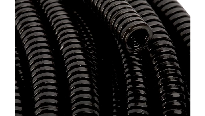 Rura ochronna karbowana WTE 7 czarna E03DK-09070100100 /50m/