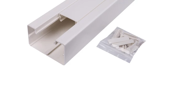 Simon Connect Kanał jednokomorowy Cabloplus PVC 90x55mm czysta biel TK12081/9 /2m/