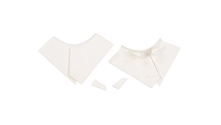 Naroże kanału wewnętrzne regulowane DLP 50x105 /bez przegrody/ 010602