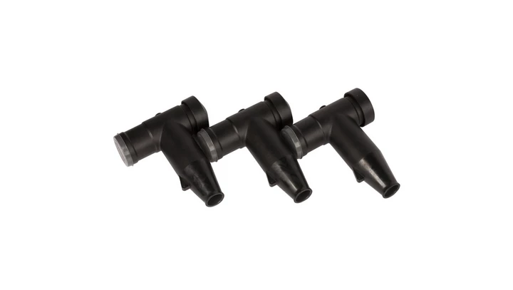 Głowica konektorowa kątowa na przepust typu C (630A), zestaw na 3 fazy, z końcówkami śrub., CTS 630A 24kV 95-240, 355433