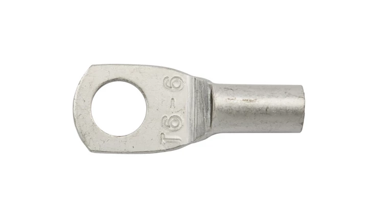 Końcówka oczkowa rurowa 6/M6 miedź cynowana KC6F6 /100szt./