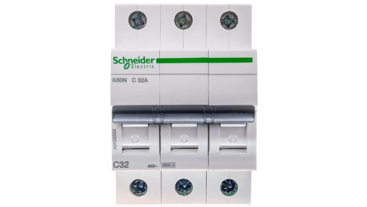 Wyłącznik nadprądowy 3P C 32A 6kA AC K60N A9K02332