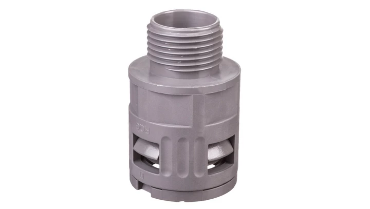 Dławnica do węża osłonowego M20 IP68 SILVYN KLICK-GM 20x1,5/2 szara 55501050