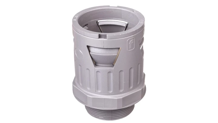 Dławnica do węża osłonowego M40 IP68 SILVYN KLICK-GM 40x1,5 szara 55501080