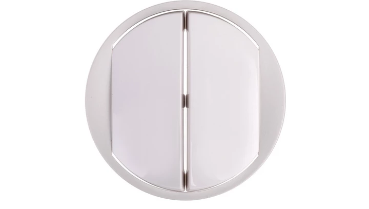 CELIANE Klawisz podwójny łącznika biały 068002