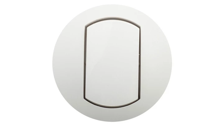 CELIANE Klawisz pojedynczy do łącznika biały IP44 067801