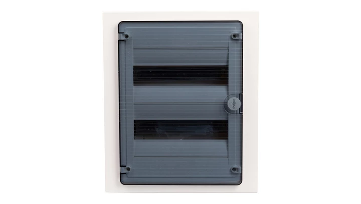 Rozdzielnica modułowa 2x12 podtynkowa IP40 Golf (drzwi transparentne) VF212TD