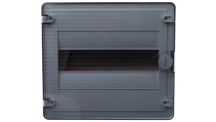 Rozdzielnica modułowa 1x12 natynkowa IP40 Golf (drzwi transparentne) VS112TD