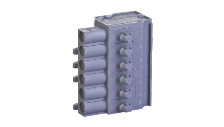 Gniazdo MCS-MIDI Classic 6-biegunowe szare raster 5mm 231-106/008-000 /50szt./