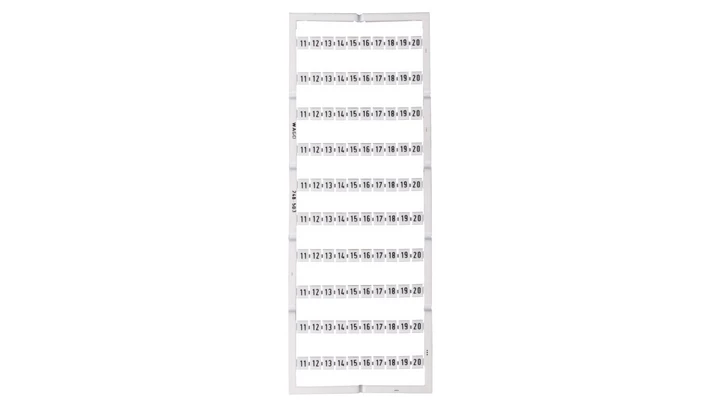 Oznaczniki Mini-WSB 10x 11-20 biały 248-503 /5szt./