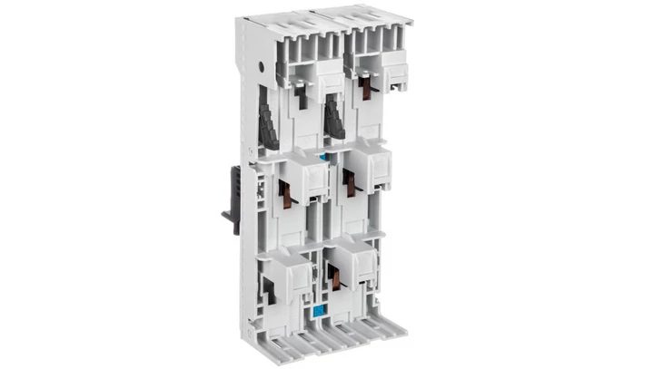 Adapter na szyny szerokości 90mm 25A rozstaw 60mm 1 szyna BBA0R-25 101453