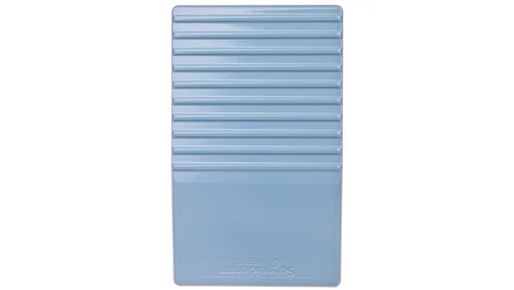 Wyłącznik nożny pojedynczy bez osłony niebieski metal 1Z 1R 1 krok XPEM110