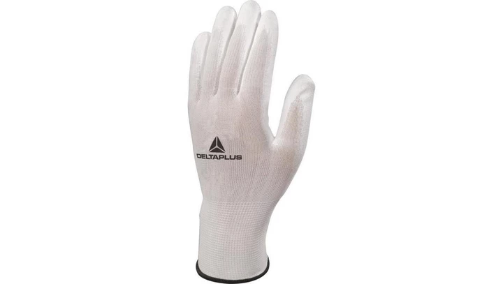 Rękawice High Tech do prac precyzyjnych białe rozmiar 10 VE702P10