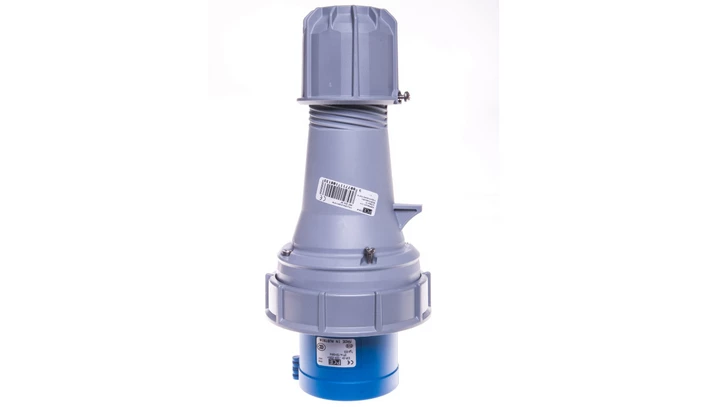 Wtyczka przenośna 63A 2P+Z 230V IP67 niebieska POWER TWIST 033-6