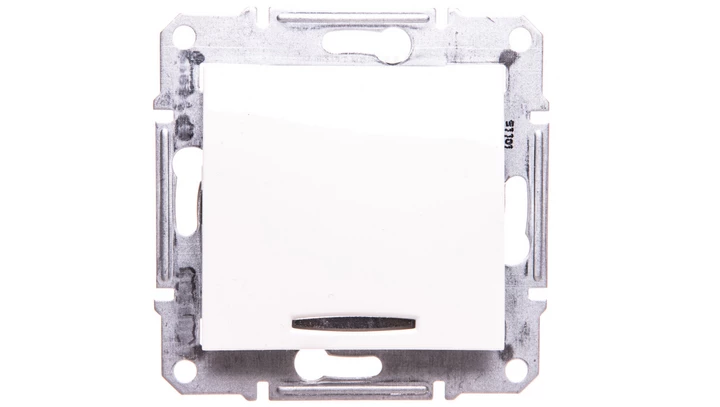 Sedna Przycisk 1-biegunowy element podstawowy kremowy IP20 przycisk 1x SDN1600123
