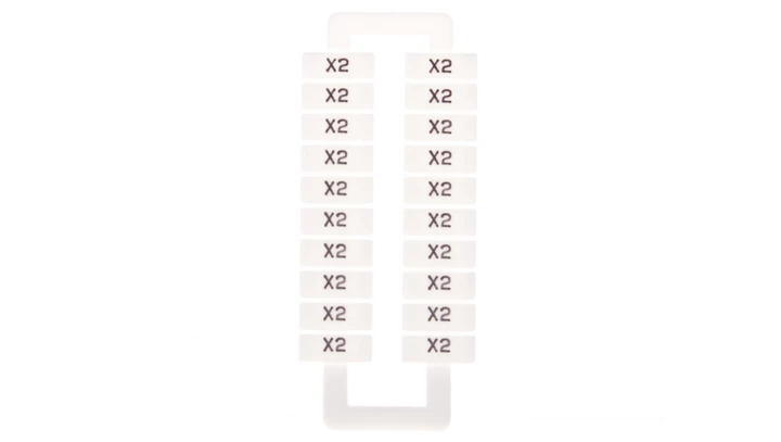 Oznacznik biały (blister 20szt.) 43192 (nadruk X2)