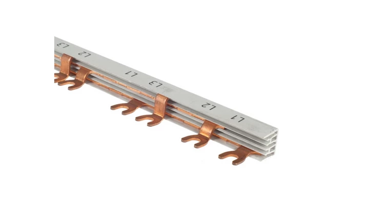 Szyna łączeniowa 3P 63A 10mm2 widełkowa Z-GV-10/3P-4TE 271080