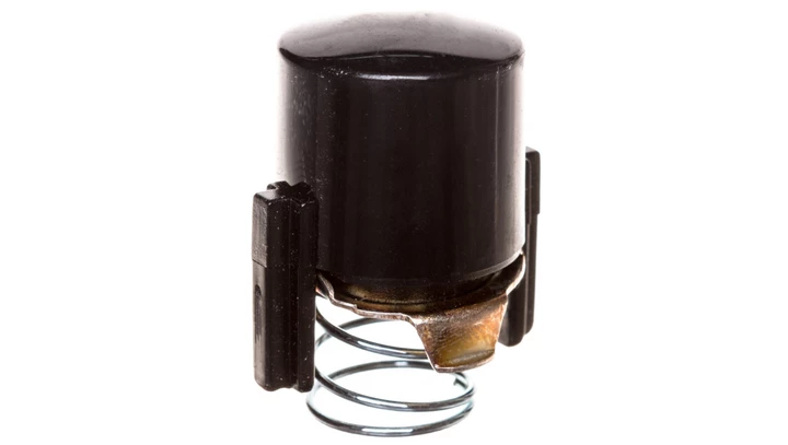 1930 Przycisk do łącznika i sygnalizatora E10 czarny 122501