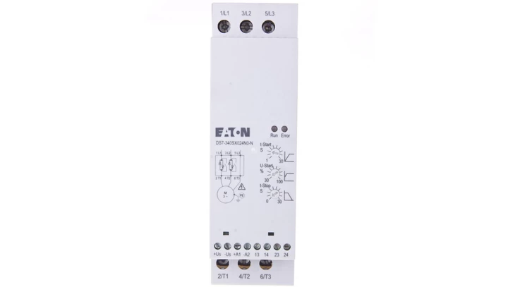 Softstart 3-fazowy 400VAC 24A 11kW/400V Uc=24V AC/DC DS7-340SX024N0-N 134913