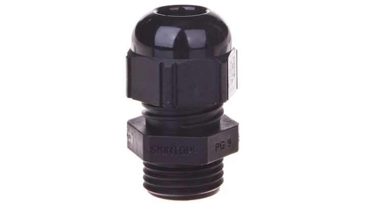 Dławnica kablowa poliamidowa PG9 IP68 SKINTOP ST 9 czarna 53015210