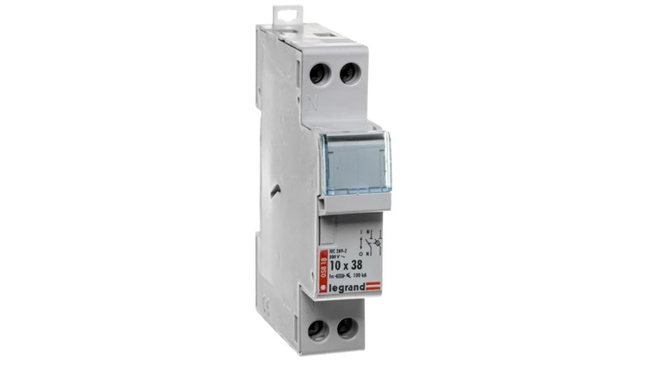 Rozłącznik bezpiecznikowy cylindryczny 1P+N 10x38mm RB318 005818