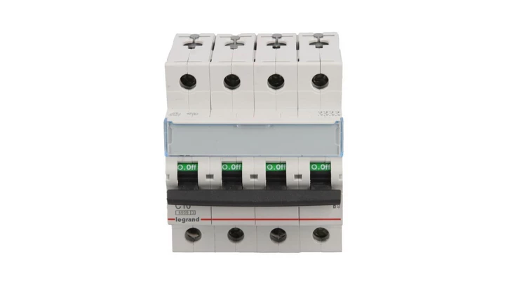 Wyłącznik nadprądowy 4P C 10A 6kA AC S304 TX3 403560