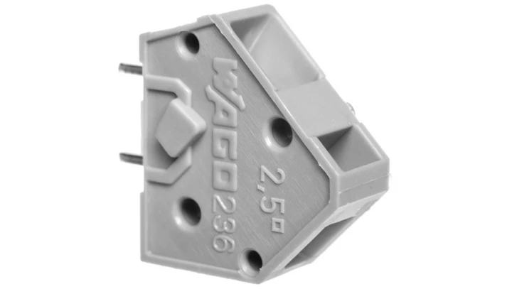 Złączka do plytek drukowanych szara 236-401 /100szt./