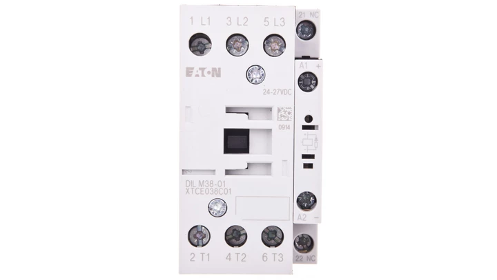 Stycznik mocy 38A 3P 24VDC 0Z 1R DILM38-01(RDC24) 112470