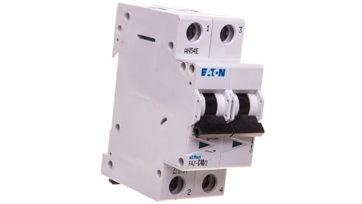 Wyłącznik nadprądowy 2P C 40A 15kA AC FAZ C40/2 278764