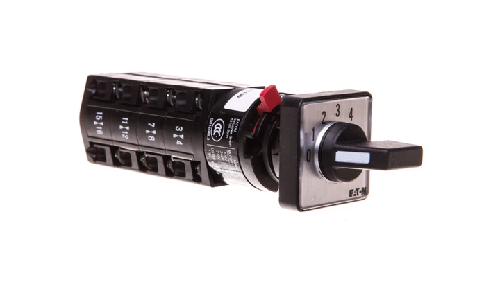 Łącznik krzywkowy 0-1-2-3-4 2P 10A do wbudowania TM-4-8262/EZ 046120